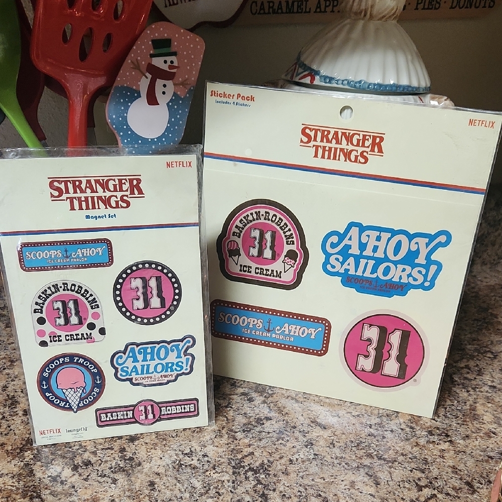 Sticker Pack - Pink and Blue